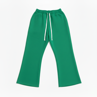 Jeans personnalisés vintage délavés à l'acide pour hommes, grandes tailles, coupe droite, taille mi-haute, en coton épais 100 %, imperméables, écologiques, avec logo personnalisé