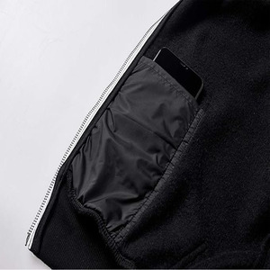Sweat à capuche en polyester sweats à capuche sublimés sweat à capuche zippé pour sublimation blanc sport hommes polaire tissu imprimé motif tricoté - Product Image 3