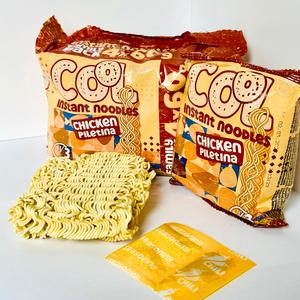 COOL Fried Instant <b>Noodles</b> Wheat Flour Chicken Flavour <b>Box</b> Single Block 60g DEM Kulpin 3 Minutes 12 Months Shelf Life 18% Fat - Product Image 3