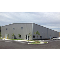 Edificio de Estructura de Acero Prefabricado Personalizado, Bajo Costo, Oficina, Fábrica, Taller, Almacén