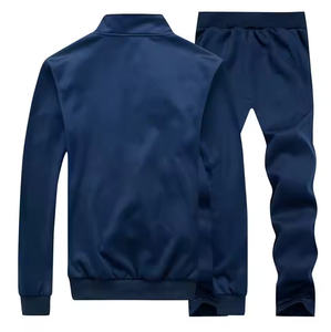 2025 hiver mode hommes cordon veste et pantalons de survêtement 2 pièces survêtement ensemble séchage rapide respirant Logo personnalisé - Product Image 6