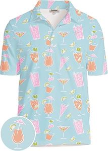 Camiseta de Golf de Manga Corta para Hombre, Cuello Clásico, Diseño de Alta Calidad, Personalizable, Transpirable, de Poliéster/Algodón, en Oferta - Product Image 2