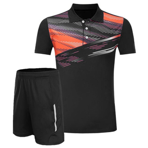 Grande demande Ensembles d'uniformes de tennis en polyester de haute qualité Nouveau style de vêtements d'entraînement Personnalisable Vêtements de tennis de qualité supérieure - Product Image 3