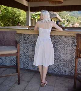 Élégant décontracté indien longue Maxi robe véritable tissu A-ligne avec bouton décoration personnalisable ensemble à la mode - Product Image 4