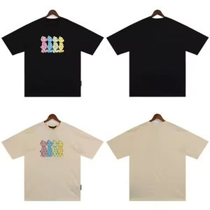 Camisetas de Hombre Oversize de Punto, Casuales, de Alta Calidad, Resistentes al Encogimiento, con Logotipo Personalizado Impreso en la Parte Delantera, Diseño en Blanco, Venta al Por Mayor - Product Image 4