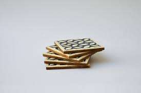 Eco-Friendly Handmade Resin Wooden <b>Coasters</b> Elegant <b>Drink</b> Mats <b>for</b> Dining Table Office and Hotel Use - Product Image 2