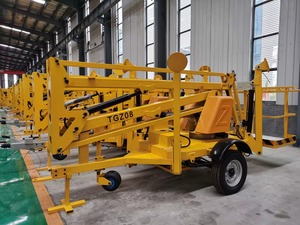 CHERRY picker manlift พ่วงหลังรถเทรลเลอร์รถยกบูมยาว24เมตร - Product Image 6
