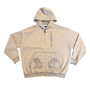 Custom Men's 100% Cotton Winter Streetwear Embroidered Fleece Regular Fit <b>Hoodie</b> <b>Plain</b> Dyed Sweatshirt Solid Pattern Patch - Product Image 1