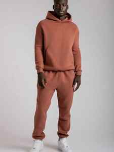 Conjunto de Sudadera con Capucha y Pantalones Deportivos Unisex de Invierno de Alta Calidad, 100% Algodón Grueso, Personalizable, de Secado Rápido y Transpirable para Hombre - Product Image 4