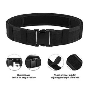 Ceinture tactique en nylon et polyester de qualité normale, 2 pouces, ceinture de sécurité, ceinture de service, haute résistance, tissu confortable, ceintures de service - Product Image 2