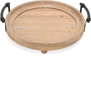 Plateau de service de nourriture de mariage plateau de service de thé de café en bois plateau de Table à manger plateau de Table bureau à domicile - Product Image 2