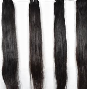 ผมต่อแบบเวฟลึกธรรมชาติ  ความยาว 10-32 นิ้ว  แบบเส้นคู่เรียงตัว  คุณภาพเรมี่  นำเข้าจากโรงงานอินเดีย ขายส่ง - Product Image 1
