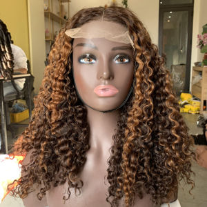 วิกผมเรมี่แบบสองชั้นผมลอนแบบอิตาลีพร้อมสีย้อมสีเดียว - Product Image 2