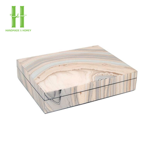 Meilleur choix boîte à bijoux en laque personnalisée laque à haute brillance cadeau de luxe boîte d'emballage de bijoux en bois OEM fabriqué au Vietnam - Product Image 3