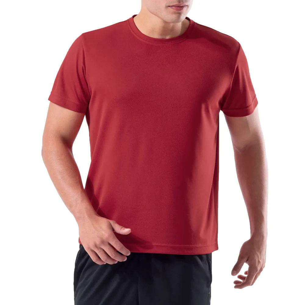 하이 퀄리티 캐주얼 빈 대형 면 남자 T 셔츠 도매 가격 여름 단색 일반 남성 t 셔츠 판매
