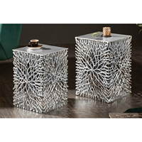 Table d'appoint en métal de luxe pour la maison, la ferme et l'hôtel - Design multifonctionnel et durable provenant d'un fournisseur indien