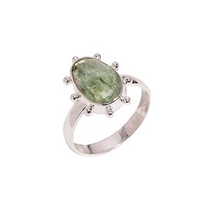 Wholesale Custom 925 Sterling Silver Green Kyanite <b>Ring</b> Handmade Cute Wedding Jewelry for Women and Girls - Product Image 1