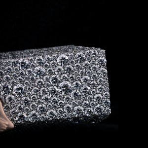 Tùy Chỉnh Iced Ra Thư L Mặt Dây Chuyền Với Thiên Thần Thiết Kế | 925 Sterling Bạc Với VVS Moissanite Đá | Iced Ra Hip Hop Đồ Trang Sức - Product Image 5