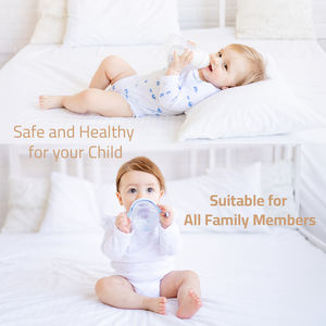 Protège-matelas imperméable en coton/polyester, taille 200x200 cm, entièrement ajusté, bords en caoutchouc, anti-bactérien, anti-acariens, toutes saisons - Product Image 4