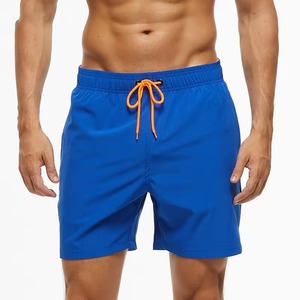 Short de gym personnalisé OEM pour hommes grande taille poches en tissu de maille respirante fermetures à glissière fermeture à la taille élastique toile à carreaux à sublimation - Product Image 5