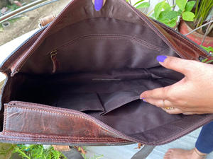 Nouveau véritable fait à la main usiné aztèque en cuir sacs fourre-tout femmes élégant sac à provisions élégant Style Vintage parfait accessoire sacs en cuir - Product Image 4