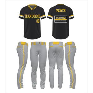 Maillot de sport personnalisé de haute qualité brodé à séchage rapide respirant uniforme de baseball OEM maillot de baseball personnalisé vente en gros - Product Image 1
