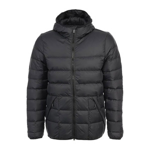 Chaqueta de Invierno de Color Sólido para Hombre al por Mayor, Chaqueta con Logotipo Personalizado, Chaqueta Acolchada, Envío DDP - Product Image 1