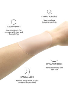 Protetores de Mamilo Femininos de Silicone Adesivo Reutilizáveis de 8CM 10CM 13CM para Seios, Pétalas de Peito Invisíveis - Product Image 3