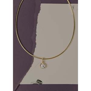 Collar con Colgante Redondo de Diamante de 2.5ct, Colección Elegante Madeleine - Product Image 4