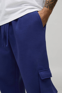 Pantalones Deportivos Morados Lisos de Estilo General para Hombre y Mujer, Primavera y Otoño 2026, Pantalones Cargo con Estampado Hip-Hop para Uso Deportivo - Product Image 3