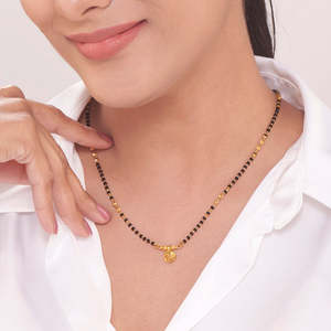 Mangalsutra Elegante Soulmark para Boda - Product Image 2
