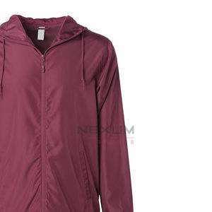 แจ็กเก็ตกันลมสำหรับผู้ชายเสื้อคลุมกันลมมีลายพิมพ์โลโก้ - Product Image 4