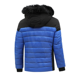 Veste d'hiver extérieure personnalisée pour hommes veste décontractée à capuche en duvet pour hommes taille plus doudoune à capuche pour hommes vente en gros - Product Image 2