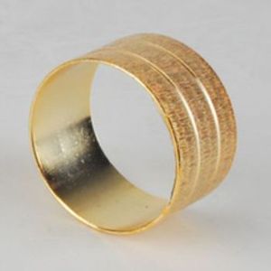 Best Selling Wedding Tableware Decoration Napkin Ring Handmade Silverware <b>Mirror</b> Polished Metal Steel - Product Image 5