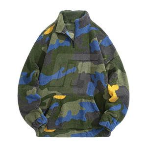 Men Qtr Zip Jacket Premium Quality Half Collar Sweatshirt <b>For</b> <b>Running</b> Training And Outdoor Sports Winter Jacket - Product Image 1