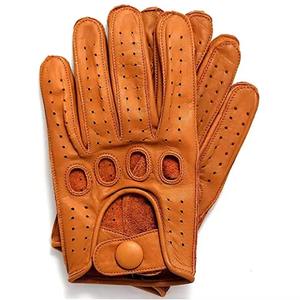 Guantes de conducción profesionales de alta calidad de cuero con logotipo personalizado-Guantes de conducción de cuero genuino de calidad duradera de la mejor tarifa - Product Image 3