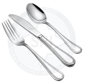 Ensemble de couverts de luxe en acier inoxydable-Cuillère Fourchette Couteau pour Hôtels Restaurants Maisons - Product Image 1