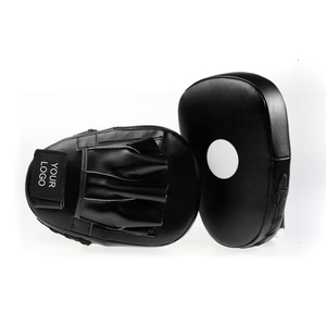 Manoplas de enfoque de cuero PU de alta calidad para boxeo Karate Jujitsu entrenamiento al por mayor almohadilla de perforación con Material de silicona - Product Image 3