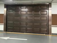 Porte de garage sectionnelle automatique sur mesure, haute résistance, résistante aux intempéries, pour villa indépendante, garage souterrain privé
