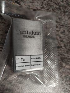 Tantalum Bar 99.95% | Ta Rod / Billet | Corrosion-Resistant Refractory Metal | Best Grade | Chemical Processing Aerospace - Product Image 6