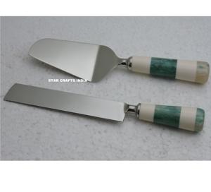 Juego de servidor de pastel de cumpleaños, cuchillo de pastel de acero inoxidable para boda y juego de servidor, juego de cuchillos de gran oferta de la más alta calidad - Product Image 3