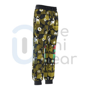 กางเกงลำลองผ้าฝ้าย100% สำหรับผู้ชายน้ำหนักเบาพิมพ์ลายเป็นมิตรต่อสิ่งแวดล้อม - Product Image 3