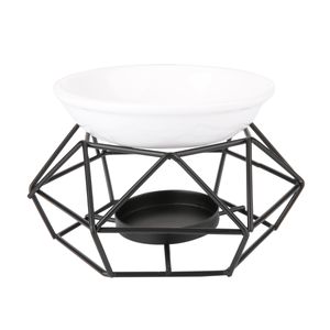 Diffuseur d'huile parfumée Brûleur d'huile d'encens Nouveau brûleur à charbon de bois de haute qualité avec bol corps enduit noir fabriqué en métal - Product Image 2
