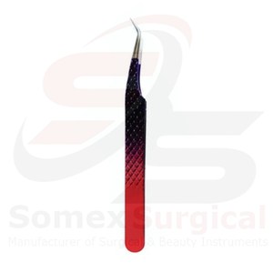 Pince à épiler en acier inoxydable de haute qualité pour extension de cils professionnels - Product Image 4