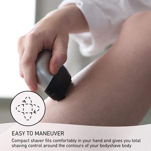 เครื่องโกนขน<span class=keywords><strong>ไฟฟ้า</strong></span>แบบพกพาสำหรับผู้หญิง ชาร์จด้วย Type-C ระบบ 3 ใบมีด ใช้ได้ทั้งแบบแห้งและแบบเปียก สำหรับ<span class=keywords><strong>โกน</strong></span>ขนตามร่างกาย - Product Image 3