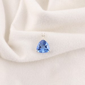 จี้เงินแท้ประดับพลอยแทนซาไนต์ งานแฮนด์เมด ของขวัญเครื่องประดับประจำเดือนธันวาคม สำหรับคุณแม่ในวันเกิด รูปทรงลูกแพร์ ได้รับการรับรองจาก IGI - Product Image 5