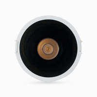 Downlight LED Empotrable de Alta Eficiencia, Regulable, Antideslumbrante, Ajustable