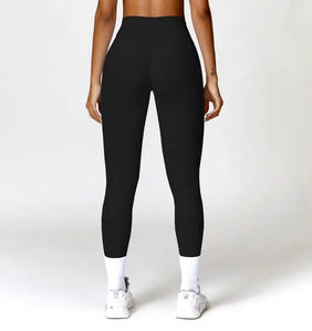 Leggings Deportivos para Mujer, Pantalones de Yoga de Bajo Impacto, Pantalones de Fitness con Cintura Alta y Cadera Elevada, Pantalones de Yoga Ajustados sin Costuras - Product Image 5
