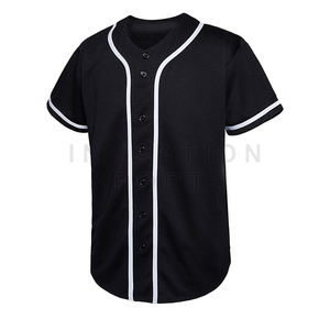 Maillots de softball brodés personnalisés pour hommes avec des uniformes de style baseball cousus par sublimation - Product Image 4