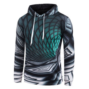 Sudadera con capucha de algodón de alta calidad para hombre, ropa de calle cómoda de invierno, cuello con capucha sostenible, patrón de estampado sólido, teñido liso - Product Image 2